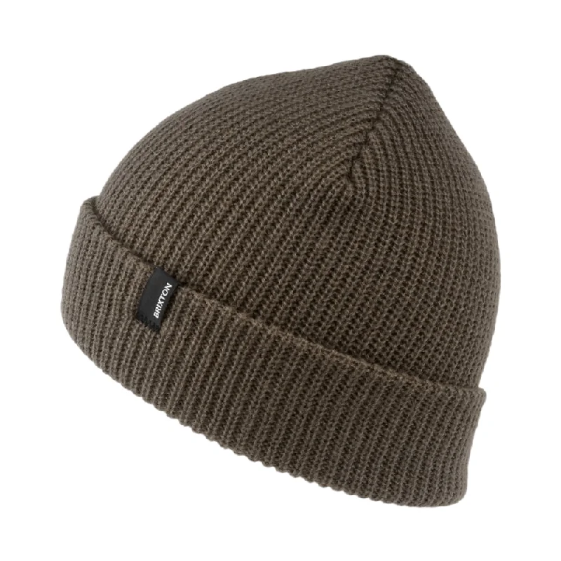 Brixton Hats Heist Cuffed Beanie Hat - Brown