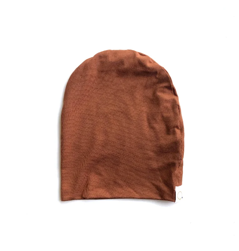 Burnt Orange Slouchy Beanie