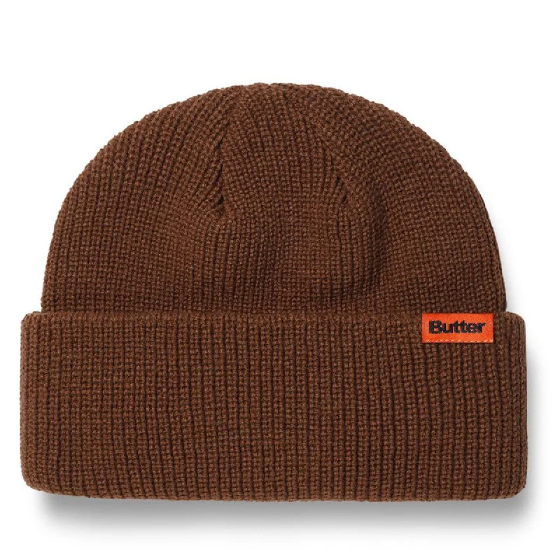 Butter Goods - Tall Wharfie Beanie Oak