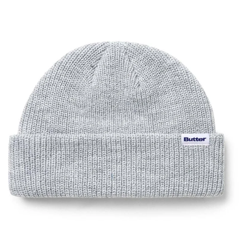 Butter Goods - Wharfie Beanie Ash Grey