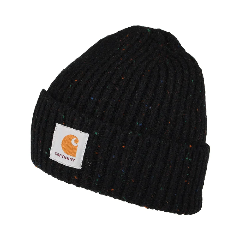 Carhartt WIP Hats Anglistic Beanie Hat - Black