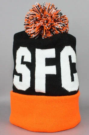 Fully Laced X Adapt :: SFC (Black/Orange Beanie)