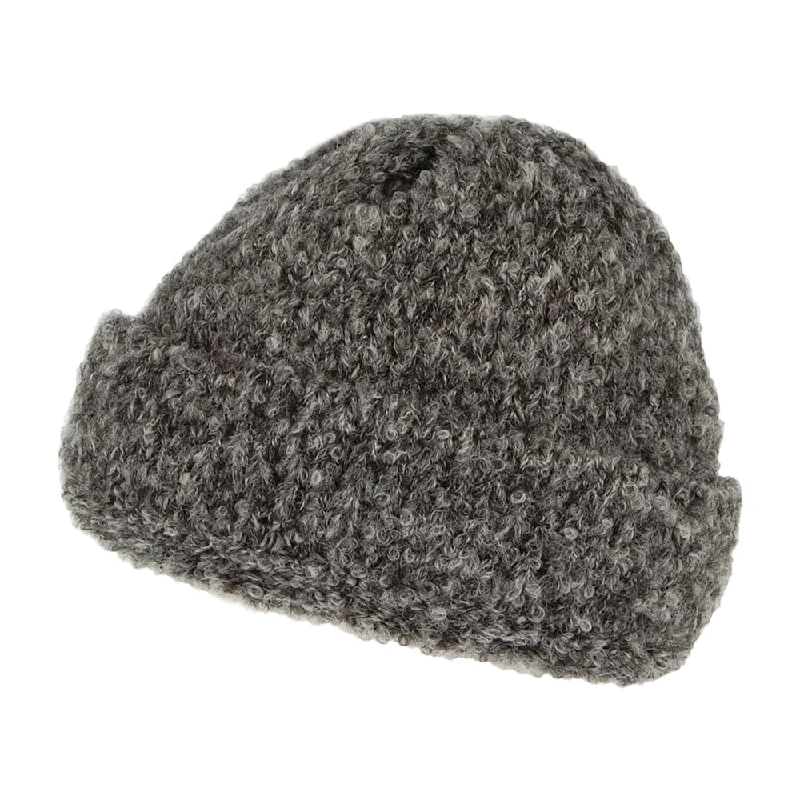 Highland 2000 Bouclé Beanie Hat - Charcoal