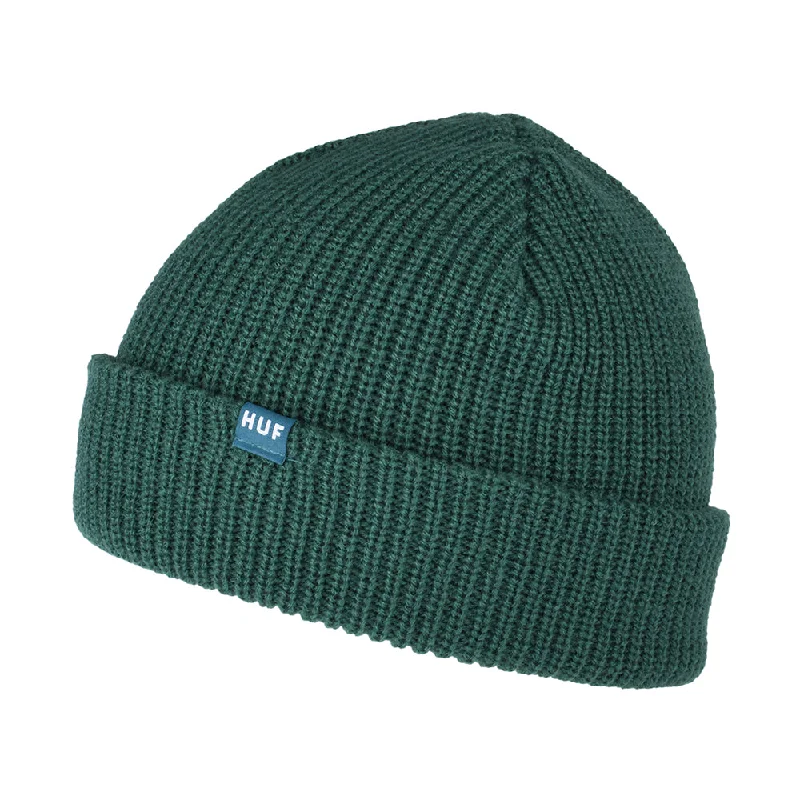 HUF Usual Fisherman Beanie Hat - Pine Green