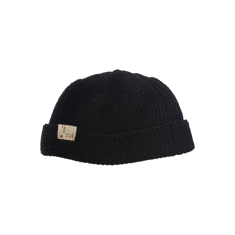 Label Watch Cap Beanie