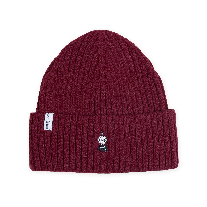 Little My Winter Hat Beanie Adult - Burgundy