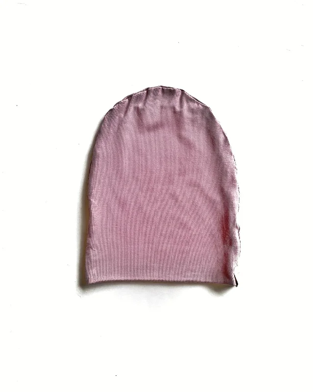 Mauve Slouchy Beanie