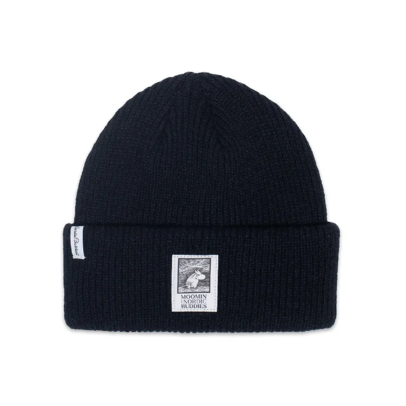 Moomintroll Winter Hat Beanie Adult - Black