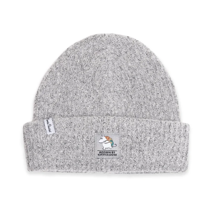 Moomintroll Winter Hat Beanie Adult - Grey