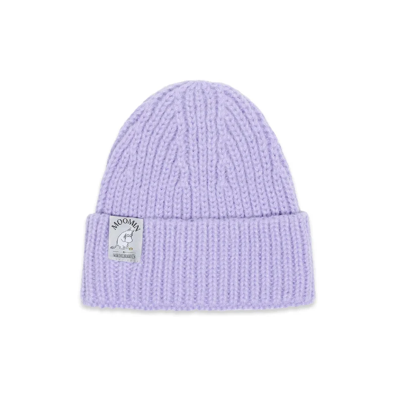 Moomintroll Winter Hat Beanie Adult - Lilac