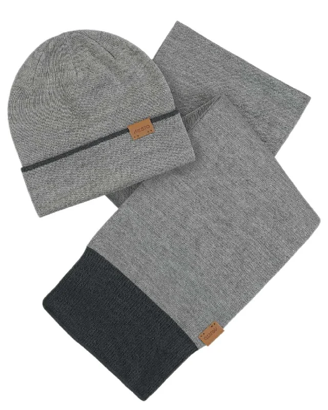 Musto Tipped Beanie & Scarf Gift Set