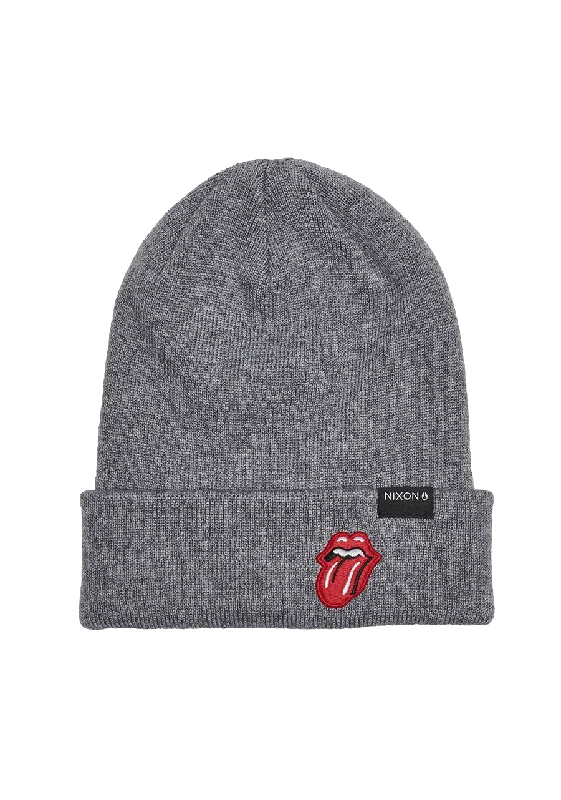 Rolling Stones Beanie - Heather Gray