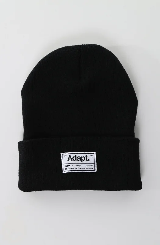 Shivan (Black Cuff Beanie)