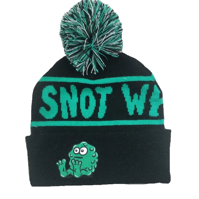 Snot - Booger Bobble Beanie Black