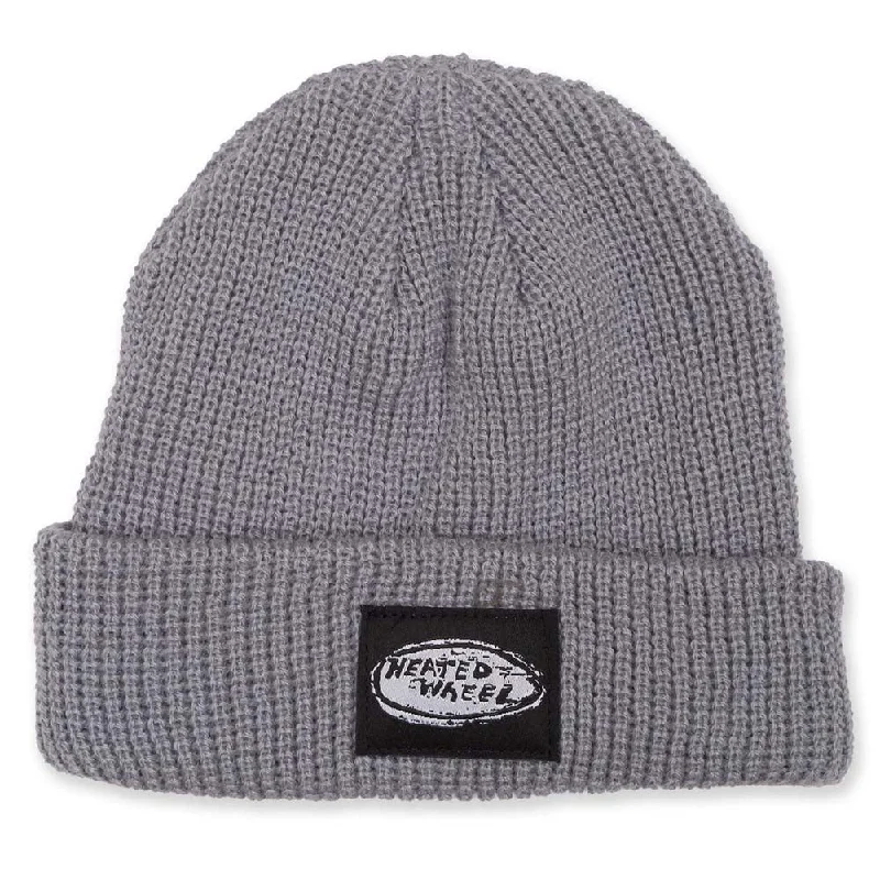 The Heated Wheel - Oval Beanie Grey