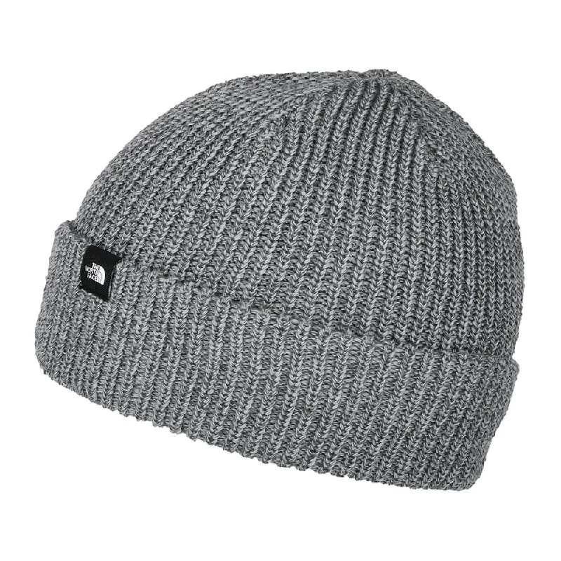 The North Face Hats TNF Recycled Fisherman Beanie Hat - Heather Grey