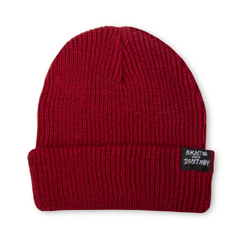 Thrasher - Skate & Destroy/Skategoat Beanie Maroon